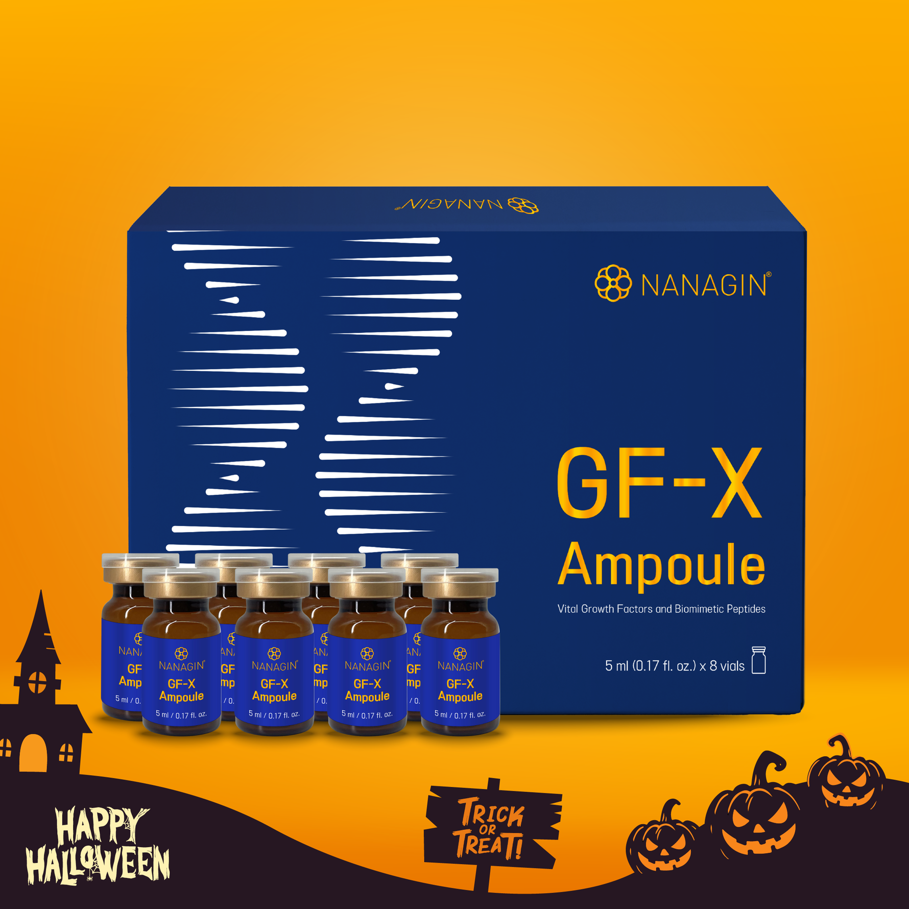 GF-X Growth Factors Ampoule - Nanagin