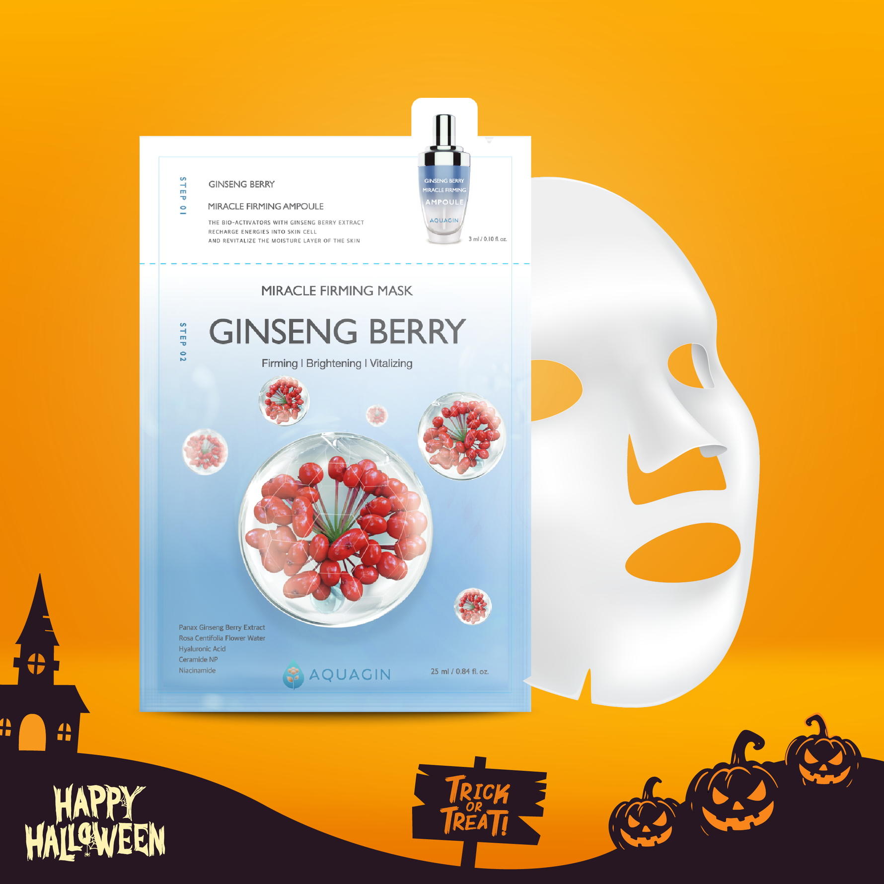 Ginseng Berry Miracle Firming Mask - Nanagin