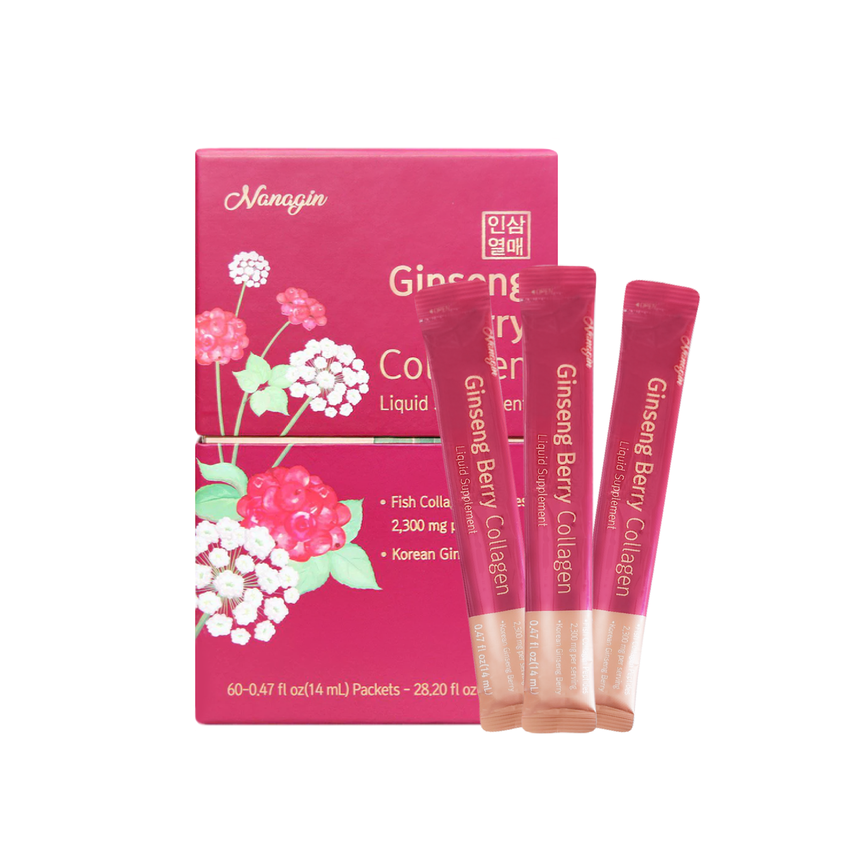 Ginseng Berry Collagen Drink - Nanagin