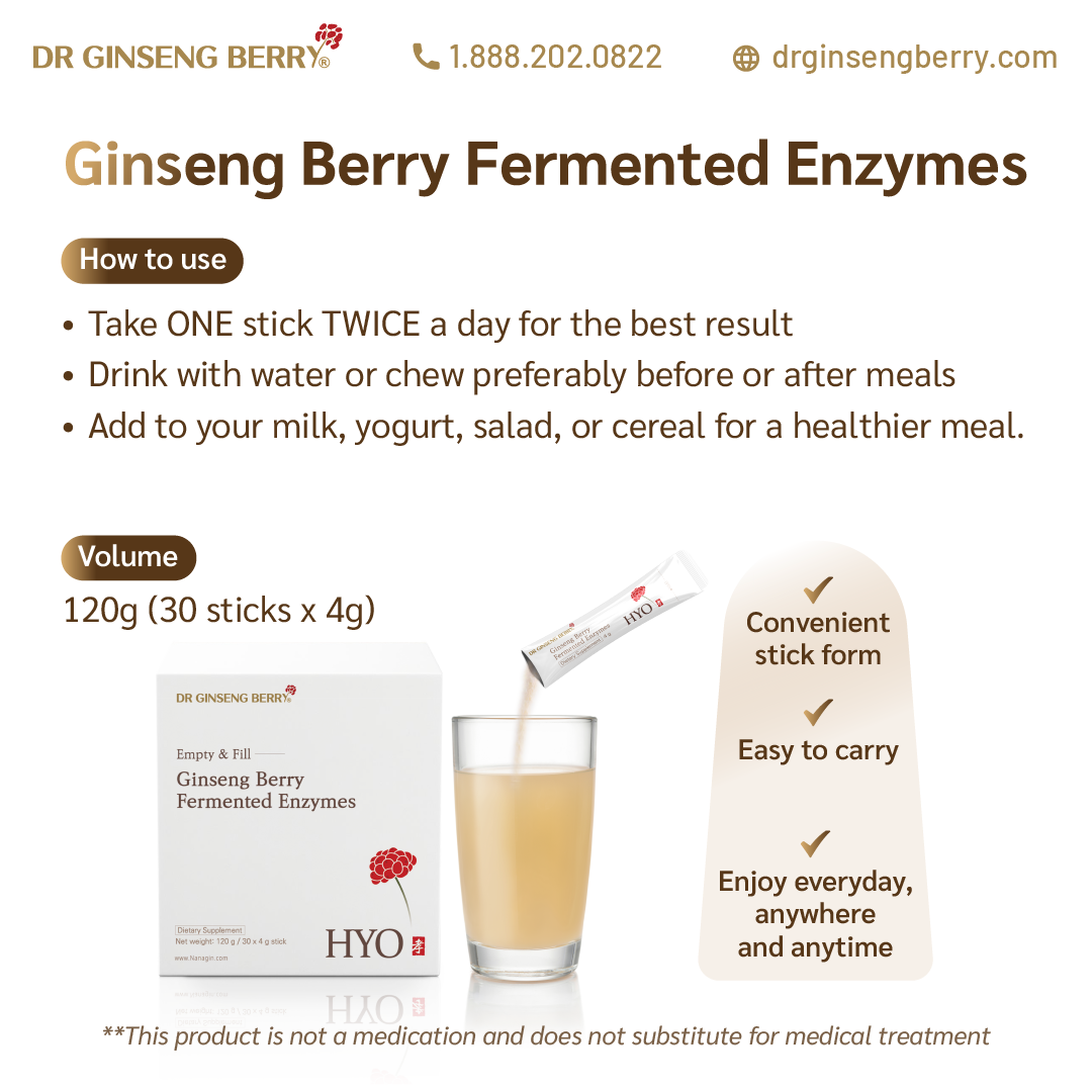 Ginseng Berry Fermented Enzymes - Nanagin