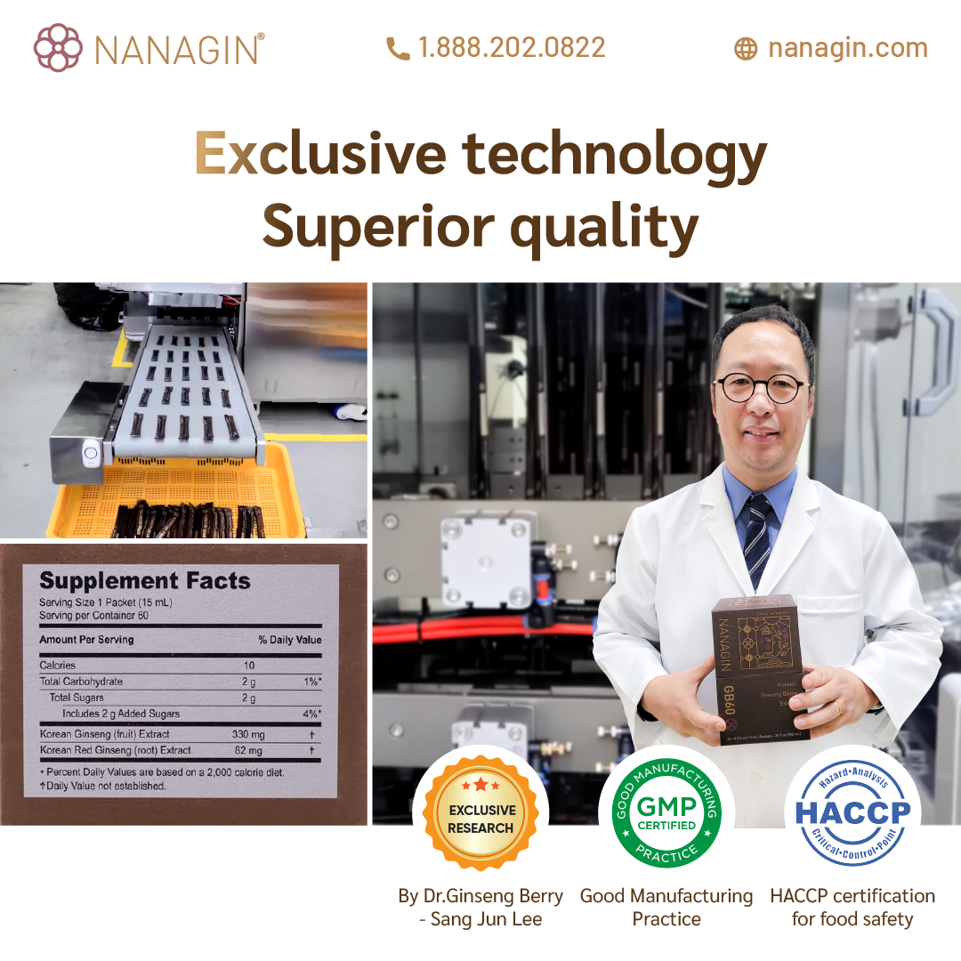 Korean Ginseng Berry Drink Extract - Nanagin