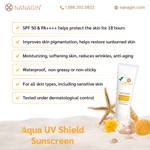 Aqua UV Shield Sun Cream - Nanagin