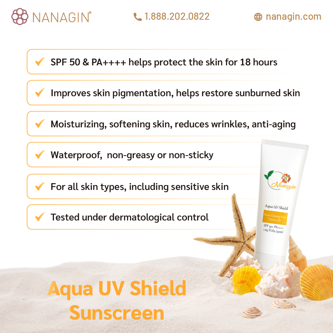 Aqua UV Shield Sun Cream - Nanagin