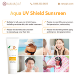 Aqua UV Shield Sun Cream - Nanagin