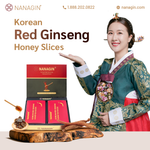 Korean Honey Red Ginseng Slices - Nanagin