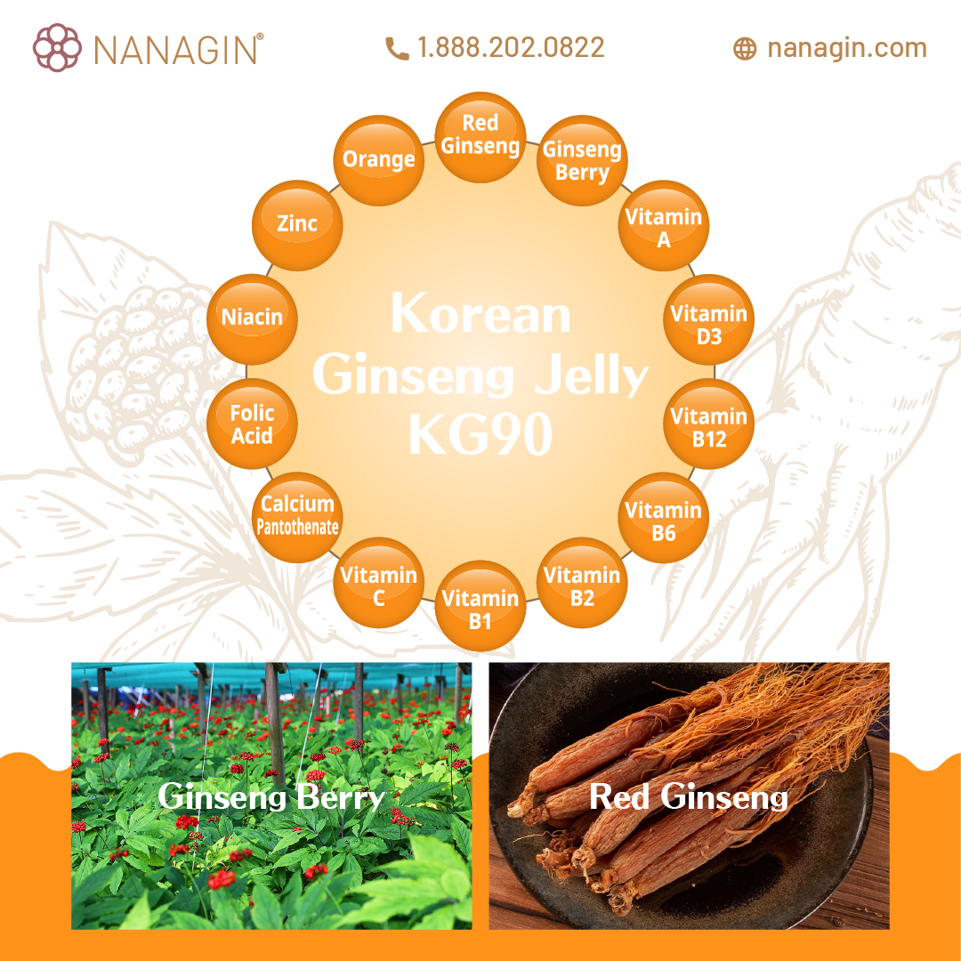 KG90 Korean Ginseng Jelly 70% OFF - Nanagin
