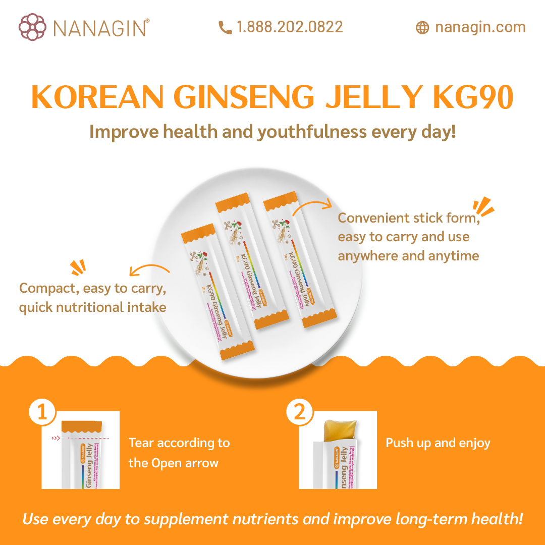 KG90 Korean Ginseng Jelly 70% OFF - Nanagin