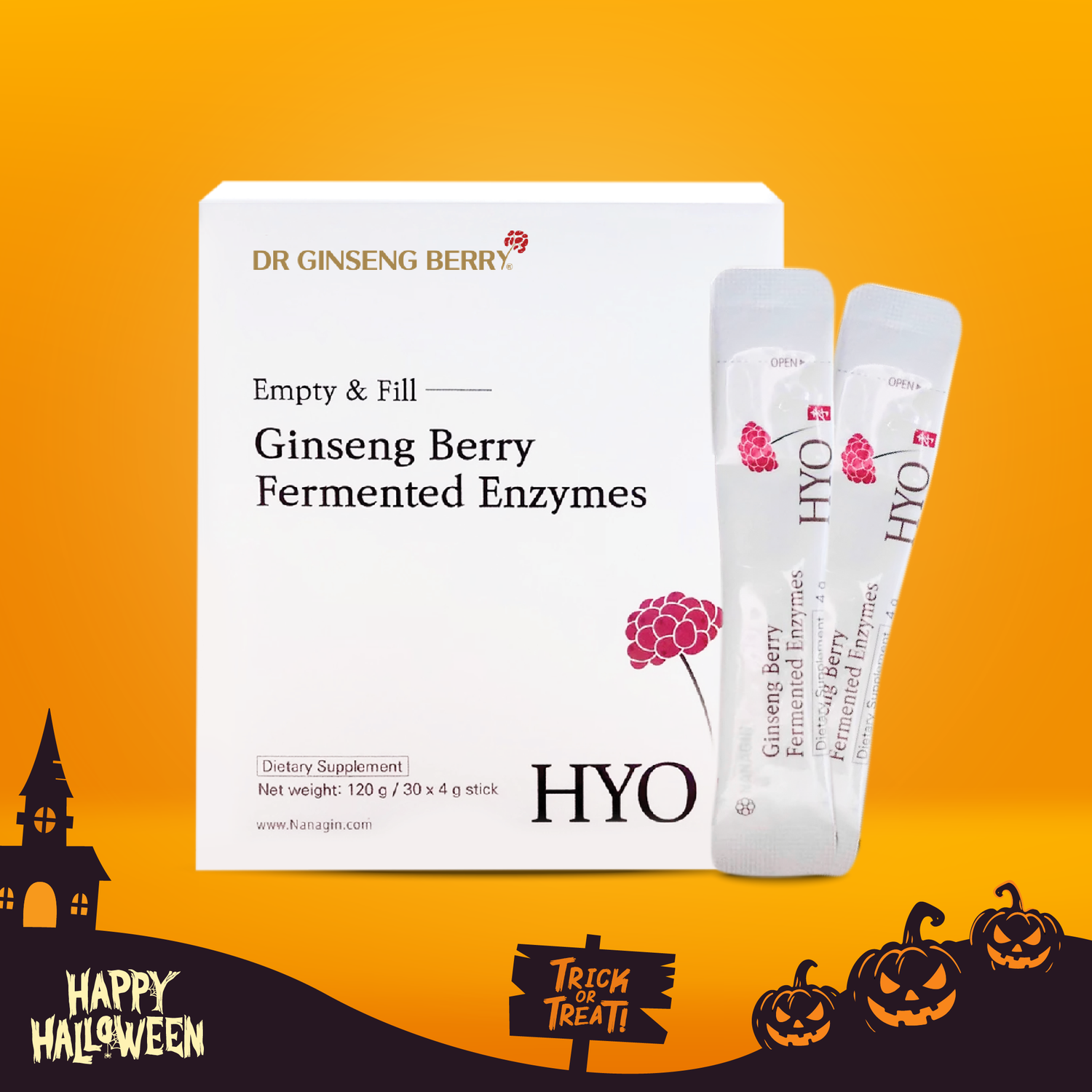 Ginseng Berry Fermented Enzymes - Nanagin