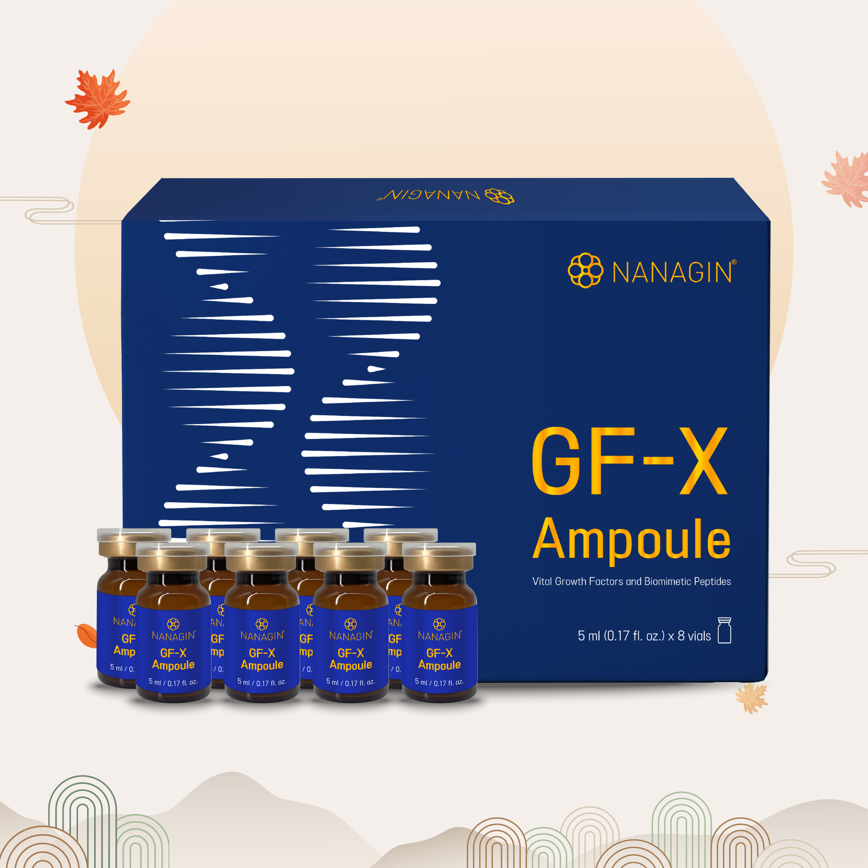 GF-X Growth Factors Ampoule - Nanagin