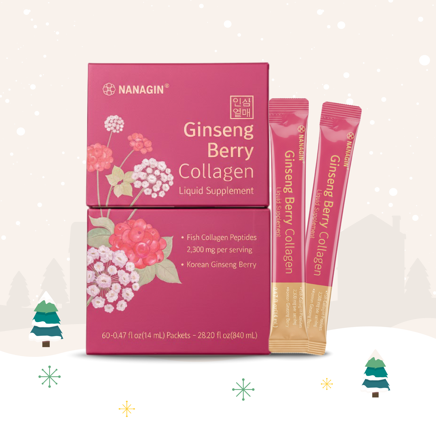 Ginseng Berry Collagen Drink