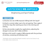 [ Bio FD & C]  WB AMPOULE FOR BRIGHTENING - Nanagin