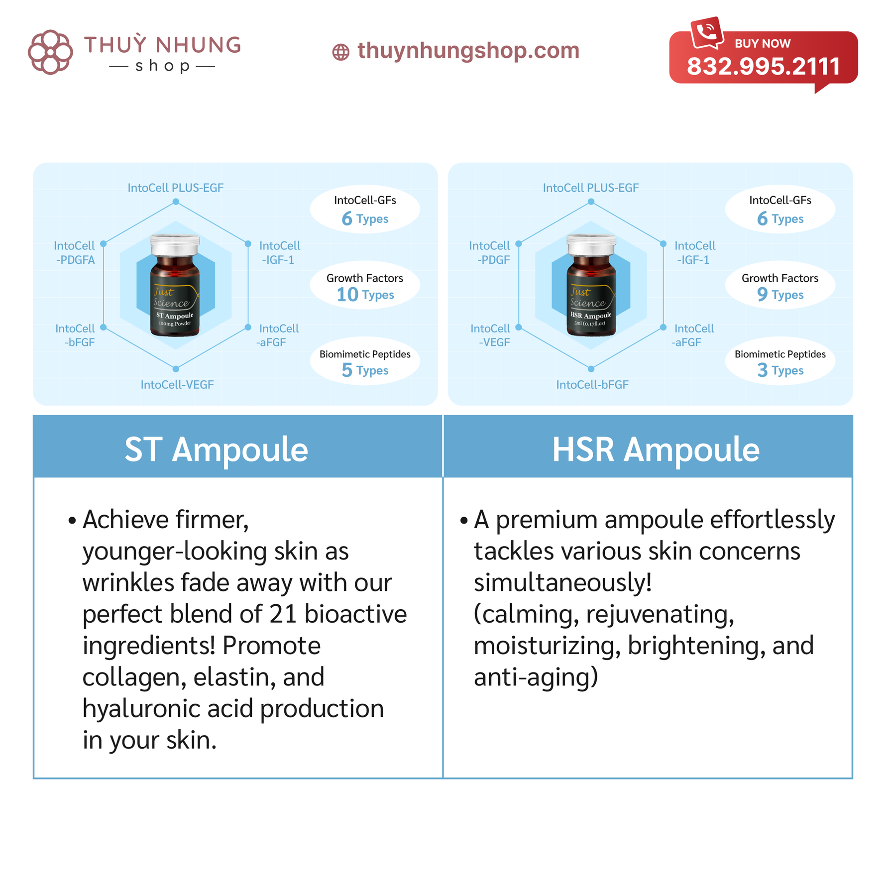 [ Bio FD&C]   ST AMPOULE FOR WRINKLE & STRETCH MARK TREATMENT - Nanagin