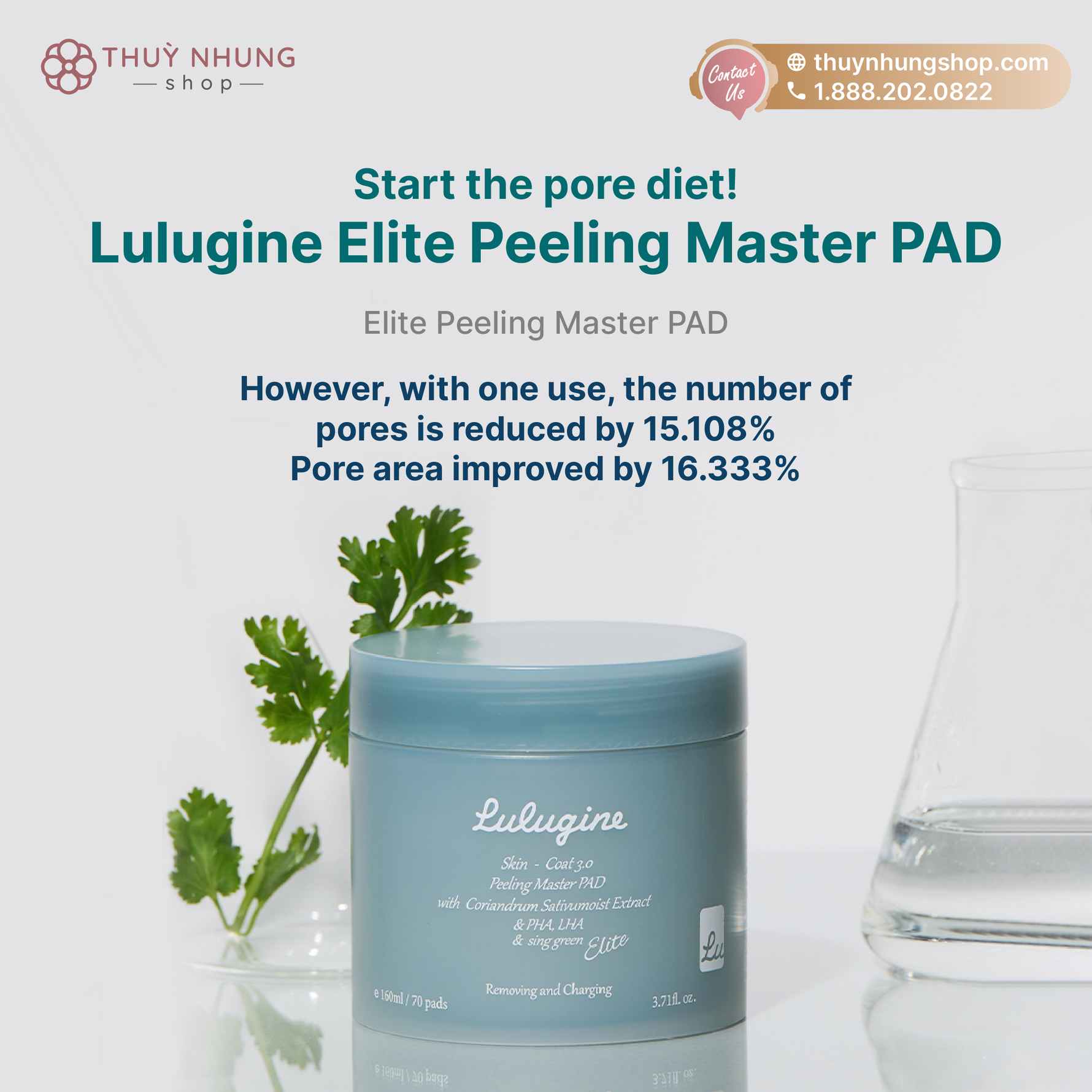[LULUGINE] Peeling Master Pad - Nanagin