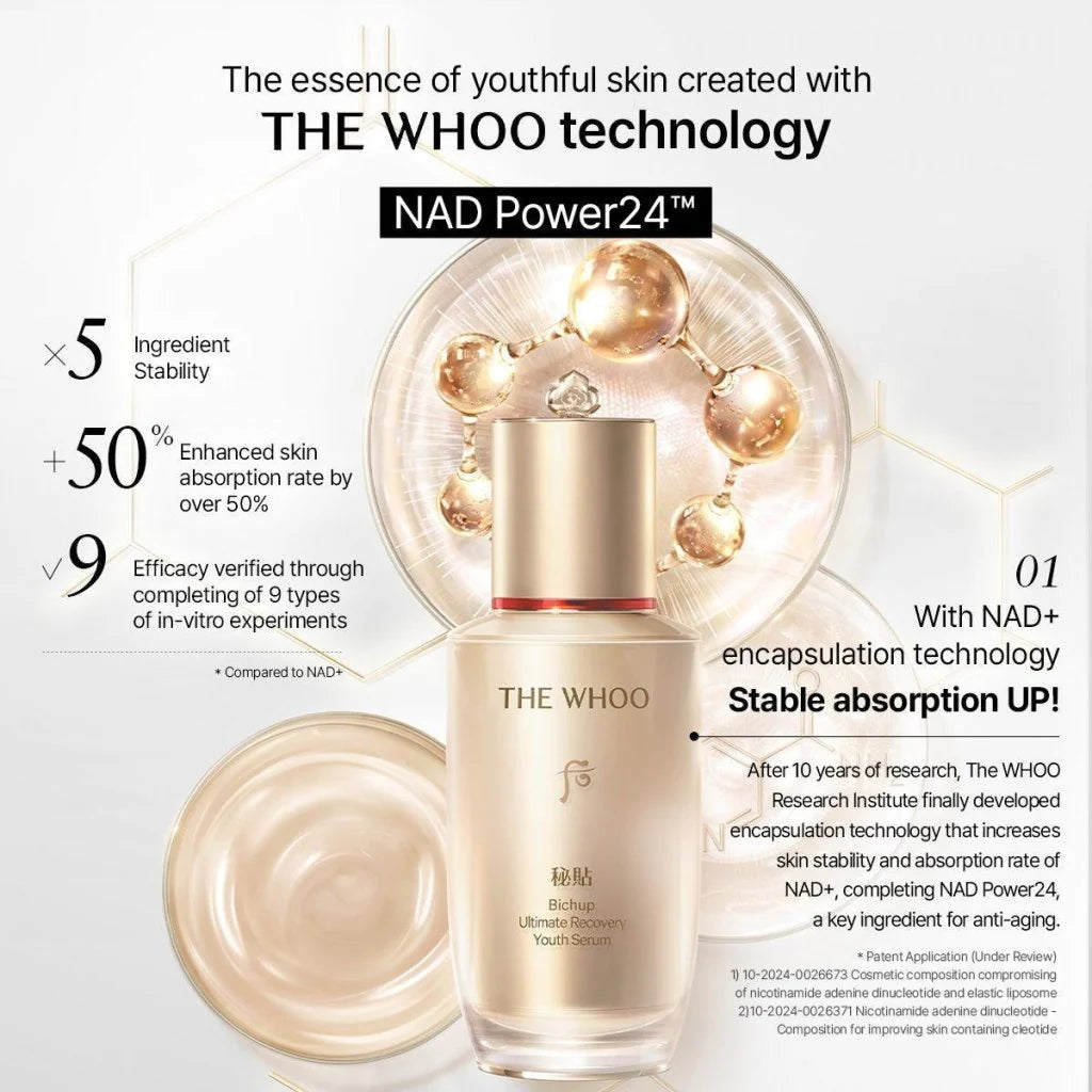 [THE WHOO] Bichup Youth Serum Nad Special Set - Nanagin