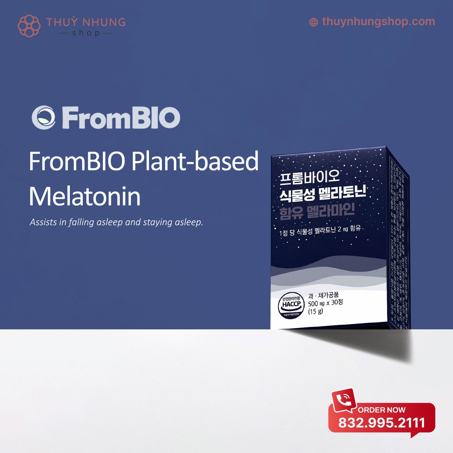 [FromBIO] Plant Based Melatonin - Nanagin