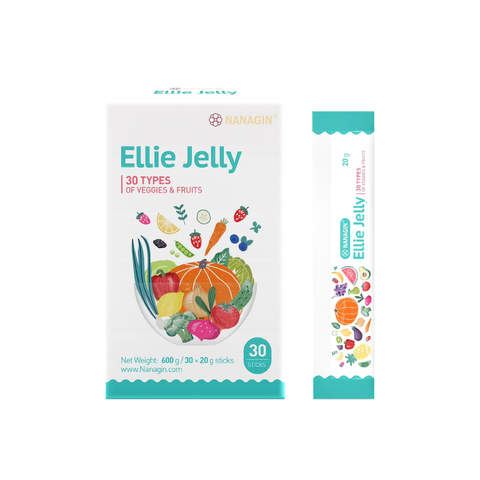 Ellie Jelly - 30 Types of Veggies & Fruits - Nanagin